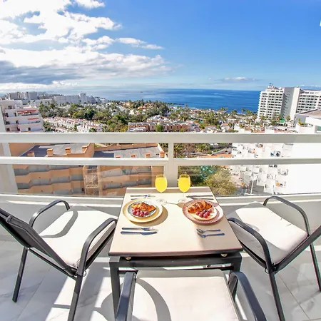 Colourful Bright Centred Aparment With Ocean View 911, Ponderosa Apartment Playa Fanabe Exterior photo