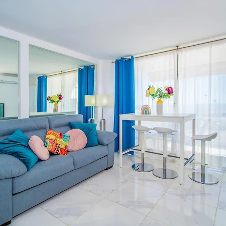 Colourful Bright Centred Aparment With Ocean View 911, Ponderosa Apartment Playa Fanabe Exterior photo